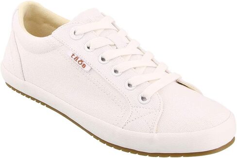 Taos Footwear Women's Star White/White Sneaker 9.5 W US in Saudi Arabia