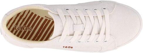 Taos Footwear Women's Star White/White Sneaker 9.5 W US in Saudi Arabia