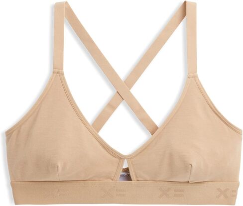 TomboyX Bralette, Micromodal with Criss-Cross Adjustable Straps, Wire-Free (XS to 4X) in Kuwait