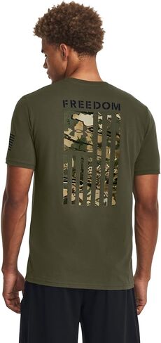 Under Armour New Freedom Flag Camo T-Shirt in Kuwait