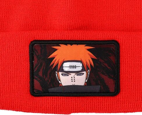 Naruto Akatsuki Pain Red Cuff Beanie in Saudi Arabia