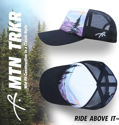 قبعة سائق الشاحنة الإسفنجية Grace Folly قبعة بيسبول شبكية Snapback للرجال والنساء in Saudi Arabia