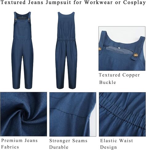 أزياء Hitormoon للبالغين من Super Brothers أزياء الهالوين للرجال أزياء تنكري سباك جينز بذلة قميص مع قبعة وقفازات شارب in Kuwait