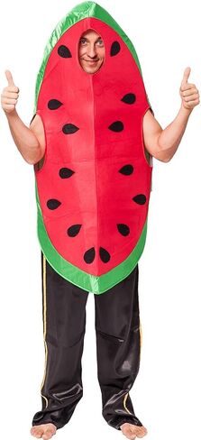 EraSpooky Men's Halloween Watermelon Costumes Adult Food Party Fancy Dress in Saudi Arabia