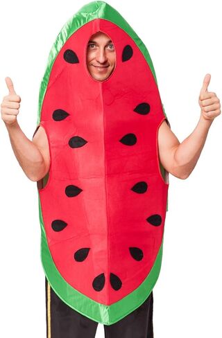 EraSpooky Men's Halloween Watermelon Costumes Adult Food Party Fancy Dress in Saudi Arabia