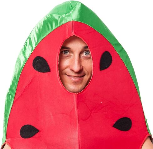 EraSpooky Men's Halloween Watermelon Costumes Adult Food Party Fancy Dress in Saudi Arabia