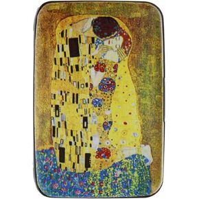 Fig Design Group Armored Wallet Credit Card Case "The Kiss" by Gustav Klimt in Saudi Arabia