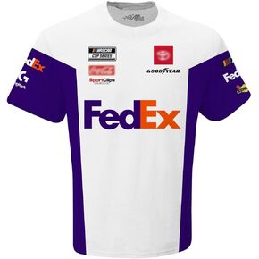 تي شيرت ذو علم مربعات رياضي ديني هاملين 2023 FedEx Sublimated موحد Pit Crew (as1، alpha، xx_l، عادي، عادي) in Kuwait