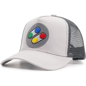 PopCrew Gaming Hats | Funny Video Gamer Gifts Accessories for Men Women Kids Teen Boys Hat Cap