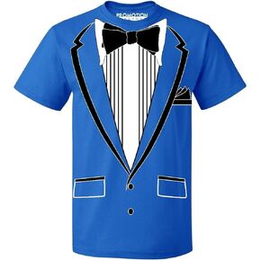 تي شيرت ترويجي & Beyond Tuxedo (أسود) مع تي شيرت رجالي لحفلات الجيب المربعة