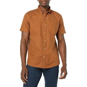 قميص Goodthreads للرجال ذو قصة ضيقة وأكمام قصيرة وجيب in Kuwait