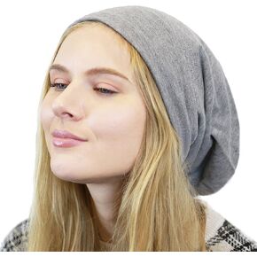 Chemo Slouchy Style Baggy Beanie Cancer Headwear for Women Fleece Lining Winter Hat in Kuwait