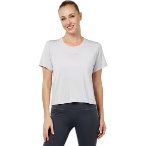 GRAMVAL Womens Cropped T Shirts, Short Sleeves Crew Neck Tee Tops Athletic Workout Gym Yoga Sweatshirts