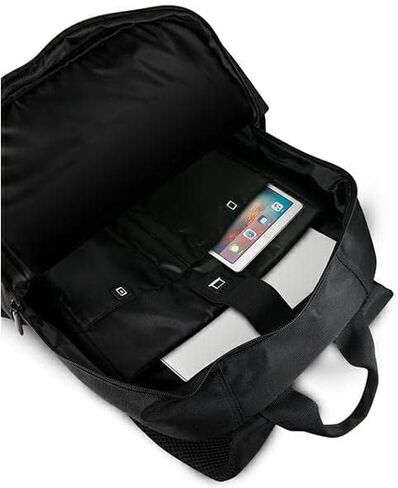 BMW BMBPCO15CAPRBK Backpack 16 Inches Black Carbon Red Stripes in Saudi Arabia