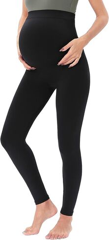 طماق الأمومة سلسة من بيوتي فوق العثرة / غير شفافة سراويل الأمومة الأساسية غير رسمية in Kuwait