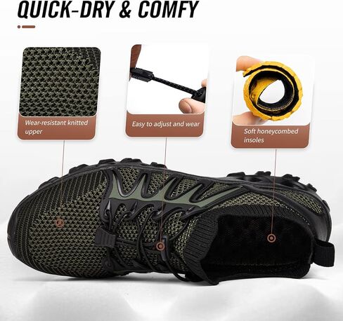 Alibress Water Shoes for Women Men Quick-Dry Aqua Shoes Men's Hiking Water Shoes Women's Beach Shoes Lightweight Water Sports Shoes for Swimming Fishing Kayaking in Saudi Arabia