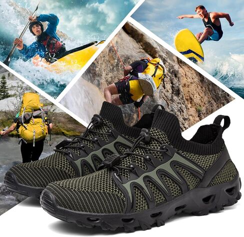 Alibress Water Shoes for Women Men Quick-Dry Aqua Shoes Men's Hiking Water Shoes Women's Beach Shoes Lightweight Water Sports Shoes for Swimming Fishing Kayaking in Saudi Arabia