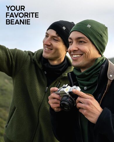 DANISH ENDURANCE Lightweight Merino Wool Beanie for Men & Women, Thermal Hat in Kuwait