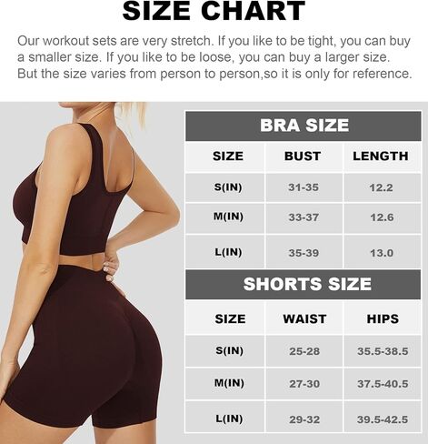 مجموعات التمارين الرياضية للنساء من جويسبيلز، قطعتين من السراويل القصيرة المضلعة عالية الخصر لرفع المؤخرة مع مجموعة حمالة صدر رياضية للصالة الرياضية in Kuwait