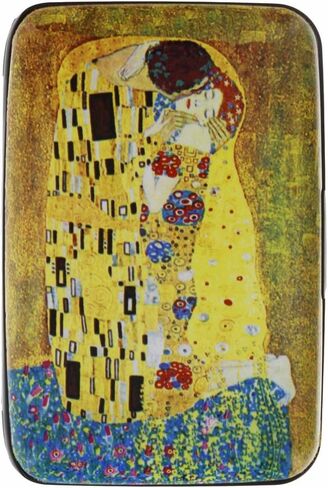 Fig Design Group Armored Wallet Credit Card Case "The Kiss" by Gustav Klimt in Saudi Arabia
