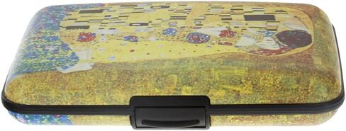Fig Design Group Armored Wallet Credit Card Case "The Kiss" by Gustav Klimt in Saudi Arabia
