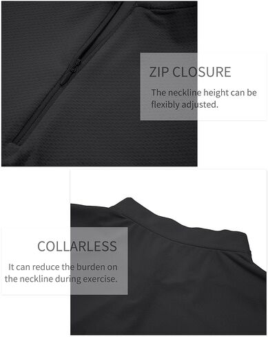 LastFor1 Women's Golf Polo Shirt Short Sleeves UPF 50+ Tennis Tops Active T-Shirt Quick Dry Zip Up Running Shirts in Kuwait