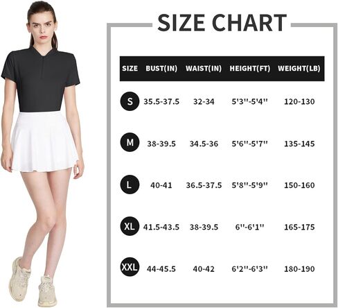 LastFor1 Women's Golf Polo Shirt Short Sleeves UPF 50+ Tennis Tops Active T-Shirt Quick Dry Zip Up Running Shirts in Kuwait