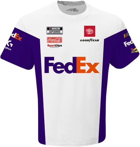 تي شيرت ذو علم مربعات رياضي ديني هاملين 2023 FedEx Sublimated موحد Pit Crew (as1، alpha، xx_l، عادي، عادي) in Kuwait