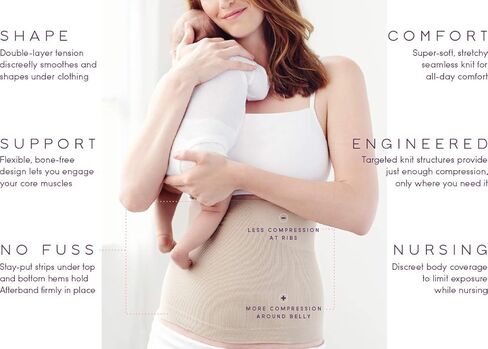 Ingrid & Isabel Afterband – Women's Maternity Postpartum Belly Band in Kuwait