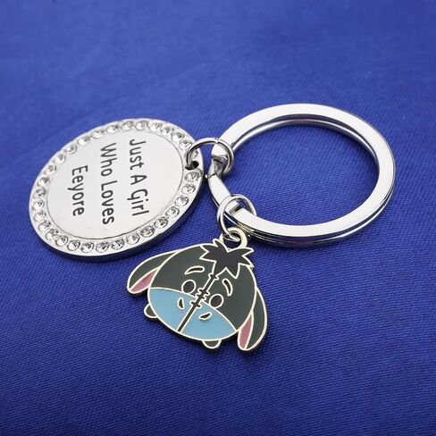 مجرد فتاة تحب Eeyore المفاتيح Eeyore مجوهرات Eeyore عاشق هدية الحيوان عاشق هدية Eeyore المفاتيح Eeyore المشجعين مجوهرات in Kuwait