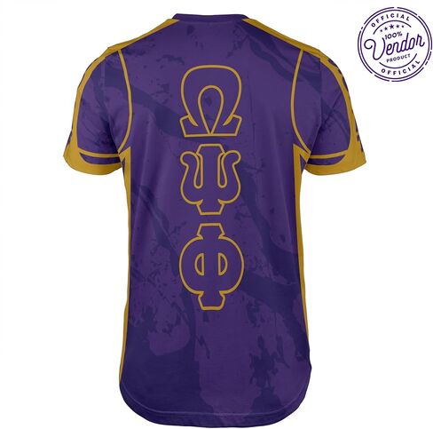 BBGREEK Omega Psi Phi - مجموعة تي شيرت أداء التسامي الرياضي للرجال - البائع الرسمي in Kuwait