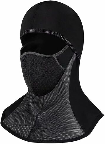 ROTTO Balaclava Face Mask for Motorcycle Motorbike Cycling Winter Full Face Masks Thermal Polar Fleece for Men Women in Kuwait