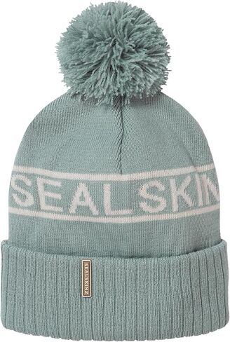 SEALSKINZ Heacham Waterproof Cold Weather Icon Bobble Hat in Saudi Arabia