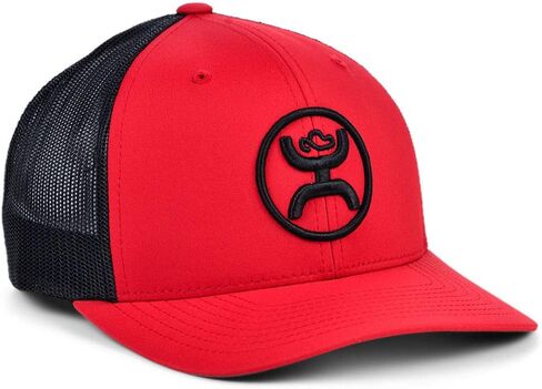 HOOEY O Classic 6-Panel Adjustable Trucker Hat w/Logo in Kuwait