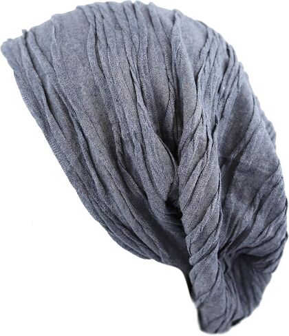 قبعة شتوية فضفاضة ذات طراز Chemo Slouchy على شكل سرطان للنساء، قبعة شتوية مبطنة بالصوف in Kuwait