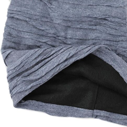 قبعة شتوية فضفاضة ذات طراز Chemo Slouchy على شكل سرطان للنساء، قبعة شتوية مبطنة بالصوف in Kuwait