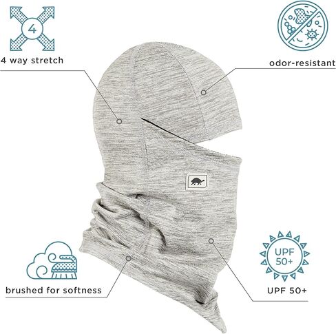 Turtle Fur Stria Quantum Balaclava Face Mask Hood Neck Warmer in Kuwait