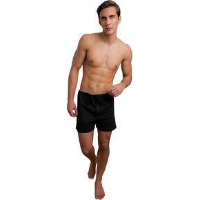 Cottonique Latex-Free Drawstring Loose Boxer Shorts for Men with Skin Allergies and Sensitive Skin in Kuwait