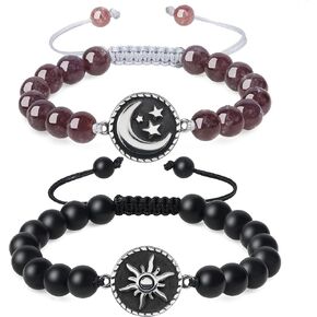 COAI My Sun and Stars Moon of My Life Stone Couples Bracelets