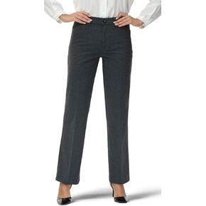 Soojun Women's Comfort Flex Waist Straight Leg Dress Pants in Kuwait