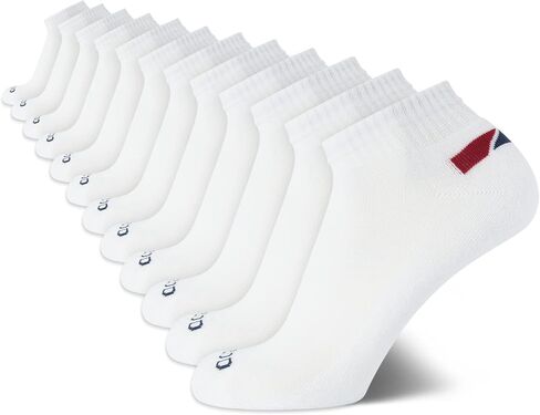 IZOD Men's Athletic Socks - Performance Cushion Quarter Socks (10 or 12 Pack) in Kuwait