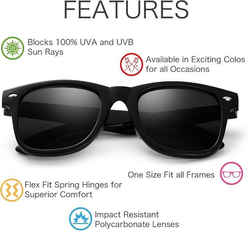 Dwenarry 12 Pack Neon Party Sunglasses Bulk Retro Sunglasses Party Favors 80s Trendy Sunglasses for Adults… in Saudi Arabia
