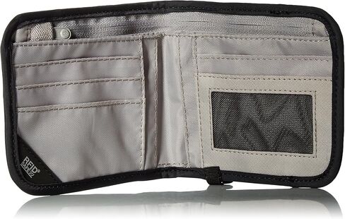 Pacsafe Rfidsafe V100 Anti-theft Blocking Bi-Fold Wallet, Black in Saudi Arabia