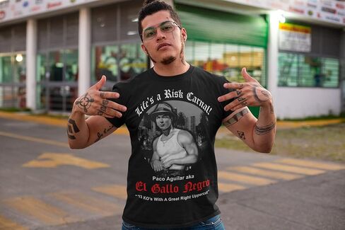 ShirtBANC Mens Chicano Inspired Vatos Shirt Blood in Blood Out Movie Tribute Tee in Kuwait