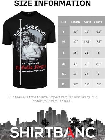 ShirtBANC Mens Chicano Inspired Vatos Shirt Blood in Blood Out Movie Tribute Tee in Kuwait
