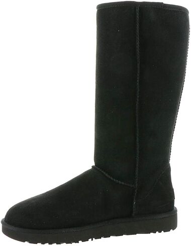 حذاء نسائي كلاسيكي طويل القامة من UGG174 مقاس 5 BM US أسود in Saudi Arabia