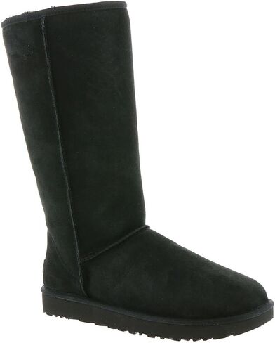 حذاء نسائي كلاسيكي طويل القامة من UGG174 مقاس 5 BM US أسود in Saudi Arabia