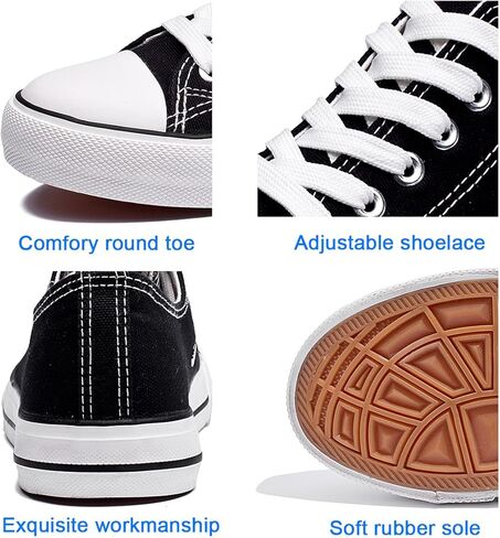 أحذية رياضية نسائية من القماش من FRACORA ذات رقبة منخفضة وأربطة على الموضة in Kuwait