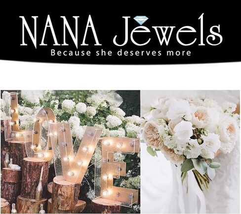 جواهر نانا 1.50 إلى 3.00 قيراط خاتم خطوبة ألماس مقلد 10K-14K-فضة لوسيتا in Kuwait