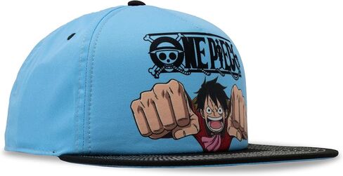 Ripple Junction One Piece Anime 5 Panel منظم مسطح بيل Snapback قبعة قابلة للتعديل للرجال والنساء مرخصة رسميًا in Kuwait